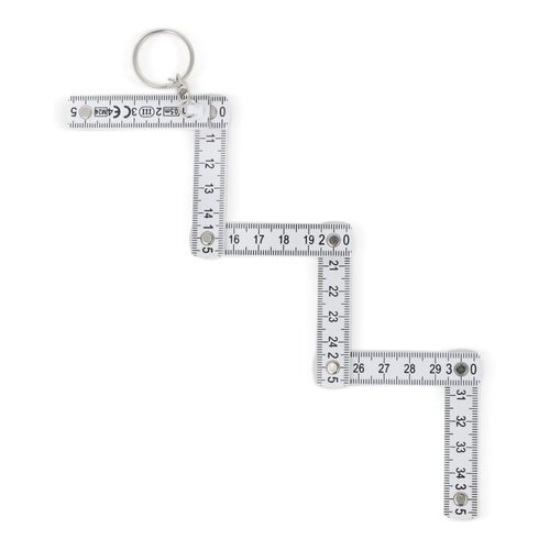 duimstok sleutelhanger 0,5m LT90200 DeBle compact professioneel meetgereedschap