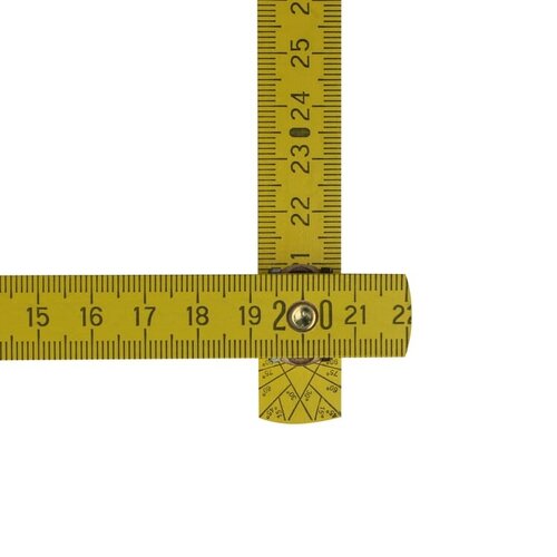 houten duimstok 2m LT91981 DeBle professioneel meetgereedschap