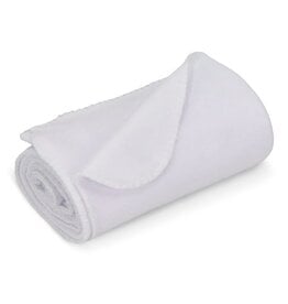 OEKO-TEX® polar fleece deken LT90101 met full-color bedrukking en logo 120 x 150 cm