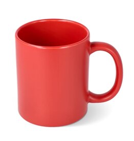 Matte mok Oslo 350 ml met glanzende binnenkant en logo bedrukken DeBle