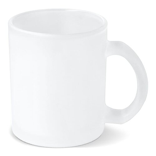 Matglazen mok Mallorca 335 ml met logo bedrukken DeBle