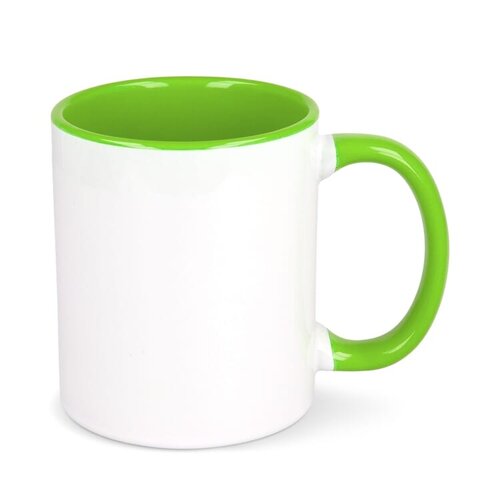 Sublimatie mok Oslo 300 ml met gekleurde binnenkant en logo bedrukken DeBle
