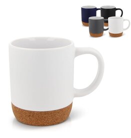 mok sevilla 250ml LT51104 DeBle keramische mok met kurkafwerking