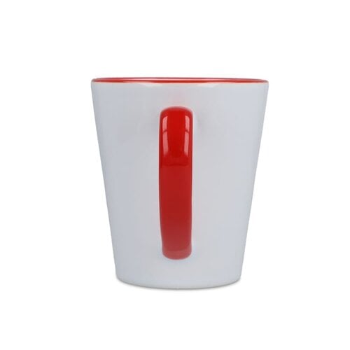 Sublimatie mok Melbourne 300 ml met gekleurde rand en logo bedrukken DeBle