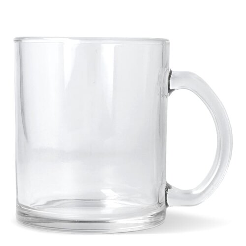 Glazen mok Mallorca 335 ml met logo bedrukken DeBle