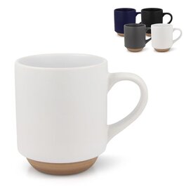 Keramische mok Tallin 300 ml met logo bedrukken DeBle