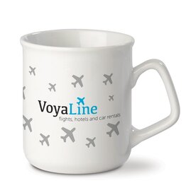 mok amsterdam 280ml LT98011 DeBle witte porseleinen mok