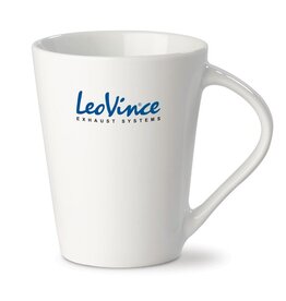 Witte mok Nice 270 ml met logo bedrukken DeBle