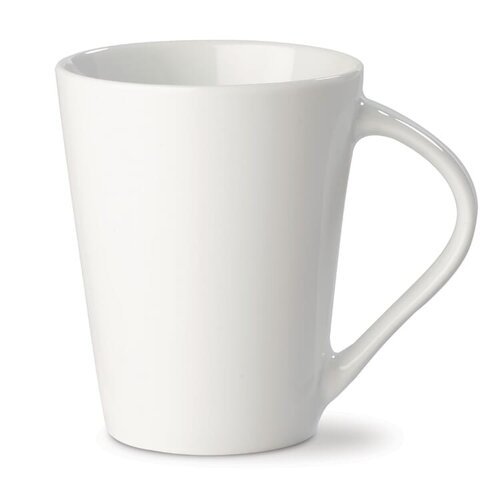 Porseleinen mok Nice EU 270 ml met logo bedrukken DeBle