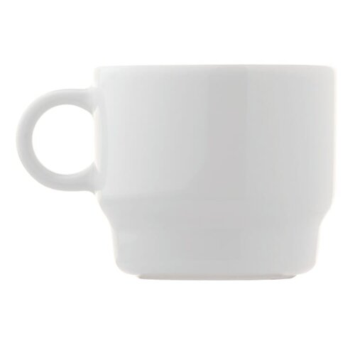 Porseleinen mok Satellite 180 ml met logo bedrukken DeBle