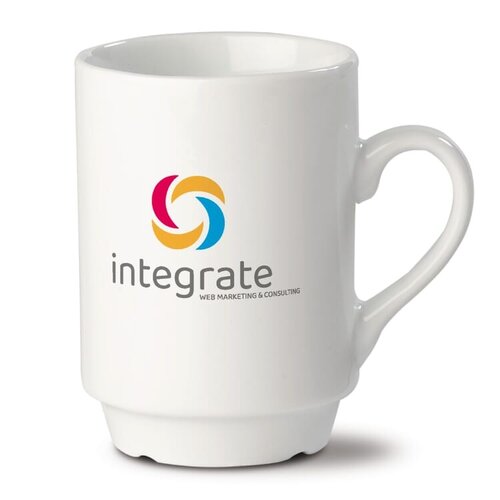 Kleine mok Luxemburg 160 ml met logo bedrukken DeBle
