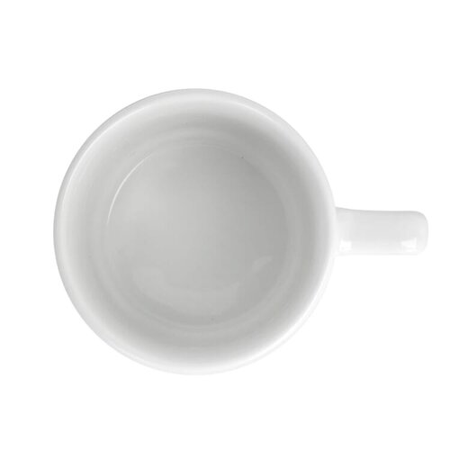 Witte mok Bern 250 ml met logo bedrukken DeBle