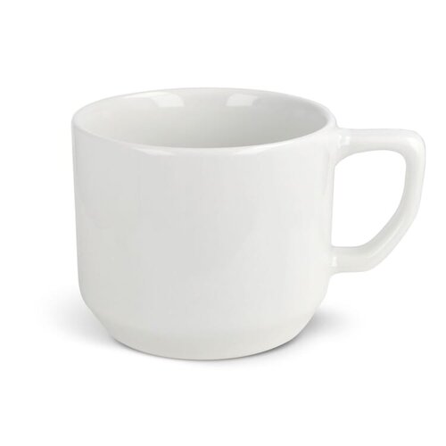 Witte mok Bern 250 ml met logo bedrukken DeBle