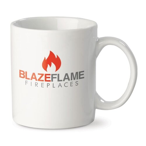 mok oslo eu 300ml LT51441 DeBle Europese porseleinen mok met groot drukoppervlak