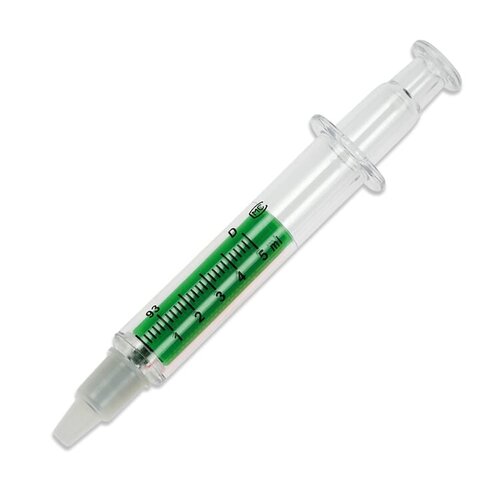 markeerstift spuit LT81458 DeBle transparante markeerstift in injectie design