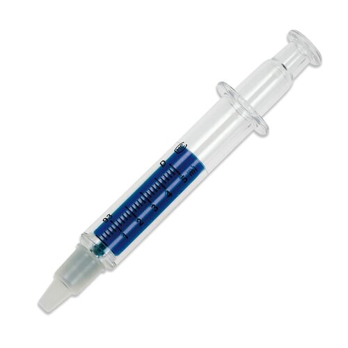 markeerstift spuit LT81458 DeBle transparante markeerstift in injectie design
