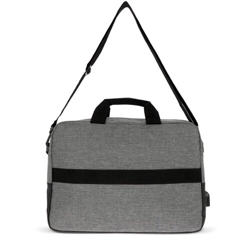 laptoptas addison 8l LT95288 DeBle anti-diefstal schoudertas met verborgen ritsen