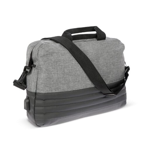 laptoptas addison 8l LT95288 DeBle anti-diefstal schoudertas met verborgen ritsen