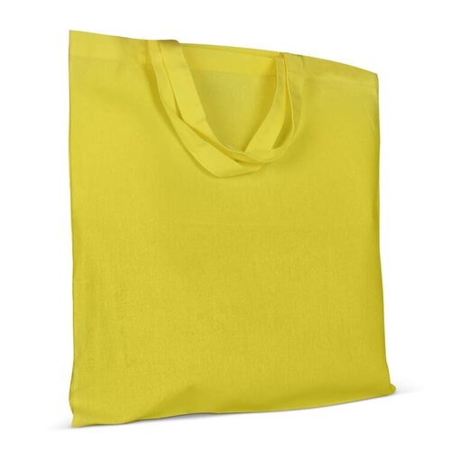 schoudertas oeko-tex gekleurd LT95256 DeBle duurzame katoenen schoudertas met korte hengsels