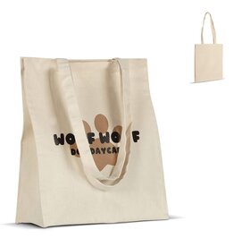 schoudertas canvas oeko-tex LT95239 DeBle duurzame katoenen canvas schoudertas 280g/m²