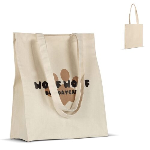 schoudertas canvas oeko-tex LT95239 DeBle duurzame katoenen canvas schoudertas 280g/m²