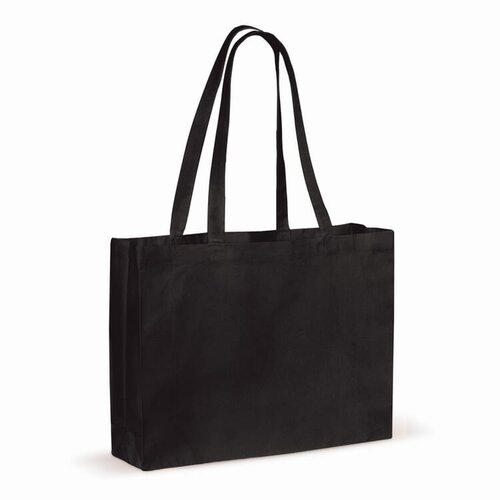 draagtas gerecycled katoen LT95243 DeBle duurzame katoenen tas met verstevigde bodem