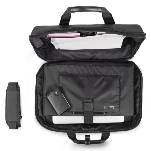 laptoptas professional r-pet LT95213 DeBle duurzame 15,6 inch laptoptas van gerecycled materiaal