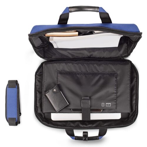 laptoptas professional r-pet LT95213 DeBle duurzame 15,6 inch laptoptas van gerecycled materiaal