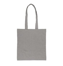 schoudertas gerecycled katoen LT95198 DeBle duurzame gerecyclede katoenen tas met natuurlijke kleurvariaties