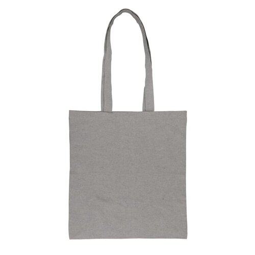 schoudertas gerecycled katoen LT95198 DeBle duurzame gerecyclede katoenen tas met natuurlijke kleurvariaties