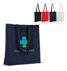 schoudertas canvas oeko-tex LT95240 DeBle duurzame katoenen canvas schoudertas 280g/m²