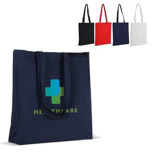 schoudertas canvas oeko-tex LT95240 DeBle duurzame katoenen canvas schoudertas 280g/m²