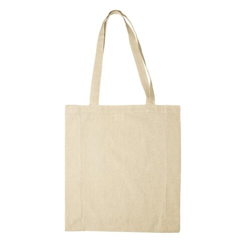 schoudertas katoen oeko-tex LT95157 DeBle duurzame ongebleekte katoenen schoudertas 140g/m²