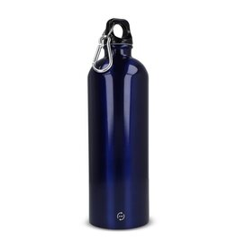 r-ss fles LT98739 DeBle duurzame roestvrijstalen drinkfles 750ml met karabijnhaak