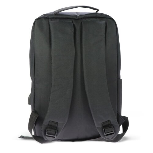laptoptas met oplaadpoort LT95289 DeBle moderne 20L laptoptas met USB-aansluiting en flessenvak
