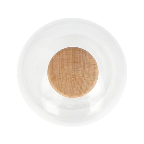 glazen waterfles LT98851 DeBle duurzame 500ml fles met FSC houten dop