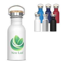 waterfles ashton LT98884 DeBle duurzame roestvrijstalen 500ml drinkfles met matte poedercoating