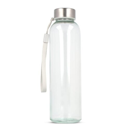 glazen waterfles LT98812 DeBle duurzame 500ml glazen drinkfles met draagbandje en geschenkverpakking