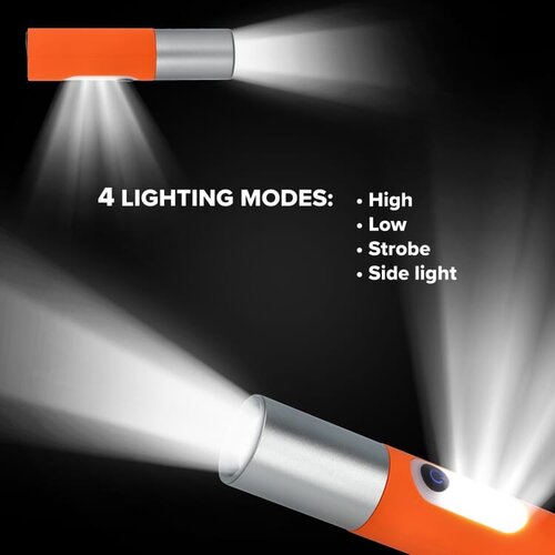 oplaadbare led zaklamp LT93319 DeBle 10W 300 lumen zaklamp met zoomfunctie en USB-C oplaadbare batterij