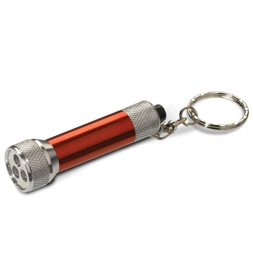 sleutelhanger led LT90957 DeBle metalen LED sleutelhanger met drie lampjes