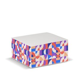 DeBle papierkubus 10x10x5cm LT91737 wit papier notitieblok B2B relatiegeschenk