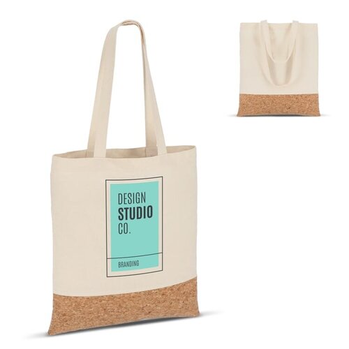 DeBle katoen kurk draagtas LT91391 duurzame B2B tas met logo