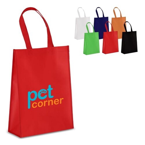 DeBle R-PET gelamineerde draagtas LT91331 gerecyclede non-woven duurzame B2B tas met logo