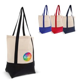 DeBle katoenen draagtas OEKO-TEX LT95248 duurzame B2B tas met logo