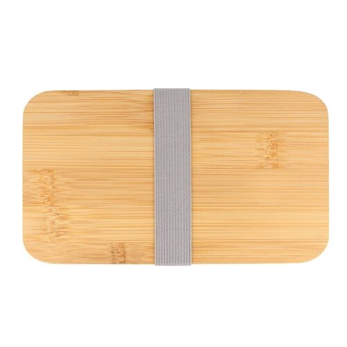 DéBlé Bento lunchbox R-PP & bamboe LT90455 bedrukt met logo