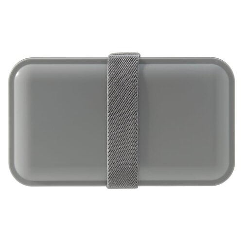 DeBle Bento lunchbox met bestek 1250 ml LT91107 bedrukt met logo voor meal-prep en dagelijks gebruik