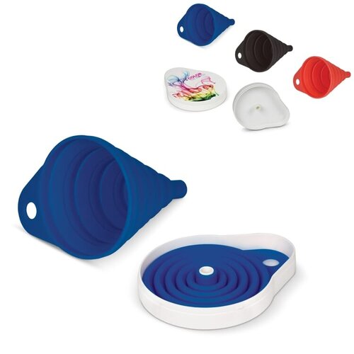 uitvouwbare siliconen trechter LT90473 DeBle compact auto accessoire B2B