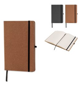 notebook A5 gerecycled leer LT92522 DeBle duurzaam notitieboek B2B
