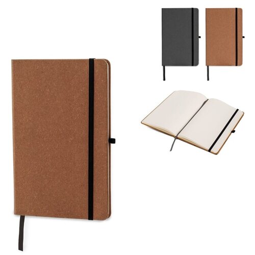 notebook A5 gerecycled leer LT92522 DeBle duurzaam notitieboek B2B