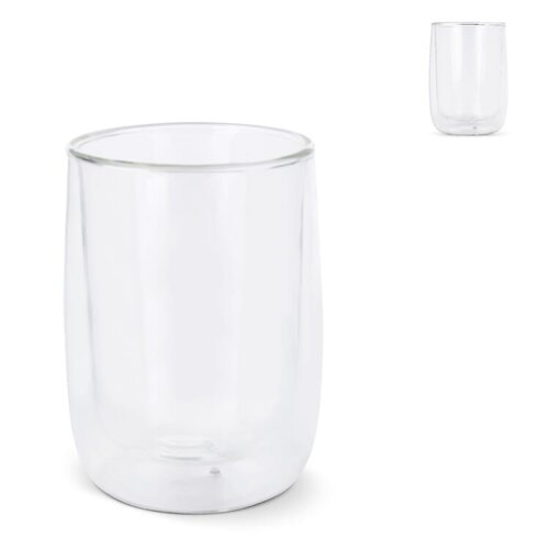 DeBle dubbelwandig koffieglas 320 ml LT50551 premium dubbelwandig koffieglas